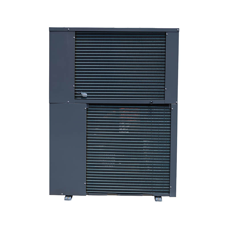 How can the installation structure of a commercial kitchen air conditioner reduce the vibration and noise generated by the compressor during operation through anti-vibration design?